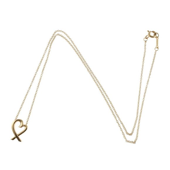 Tiffany Loving Heart Necklace 18K Gold Women's TIFFANY&Co. BRJ09000000051066 - Picture 8 of 8